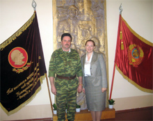 Лиана Пепеляева и подполковник Федянин